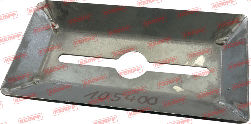 109571 Kempf Halter f. Elektroausr, eloxiert, f. Pos.-Leuchte